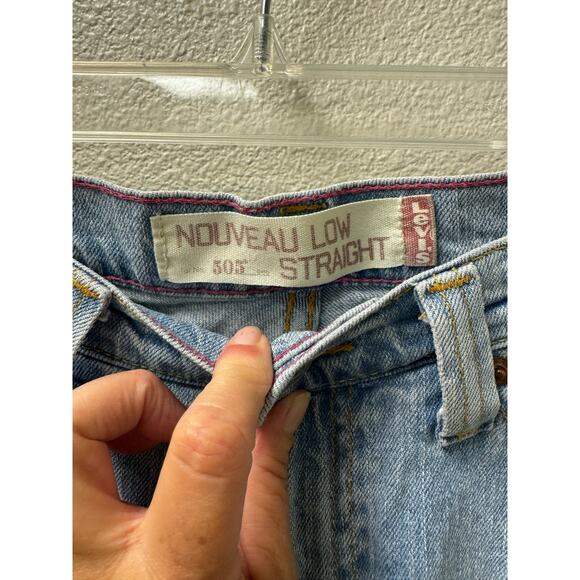Levi's Women's 505 Jeans‎ Medium Low Straight - Picture 8 of 9